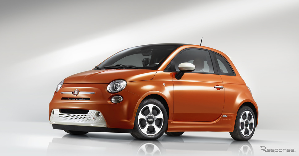 現行フィアット500のEV、500 e(参考画像)《photo by Fiat》