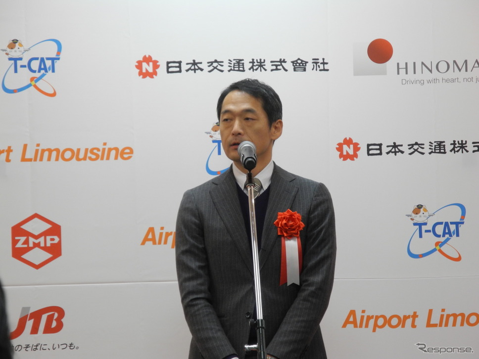 三菱地所街ブランド推進部の佐野洋志室長《撮影 山田清志》