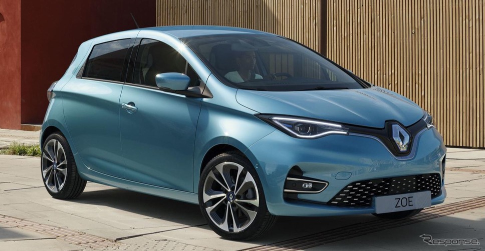 ルノー・ゾエ 新型《photo by Renault》