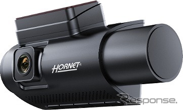 ホーネットカーセキュリティ連動型ドライブレコーダー「HSDR300-701」《画像：加藤電機》