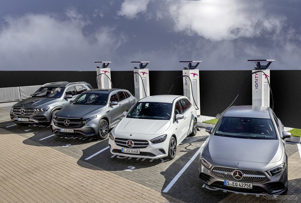メルセデスベンツ「EQ」がメルセデス・ミーを利用して欧州で開始する電動車向けサービス《photo by Mercedes-Benz》