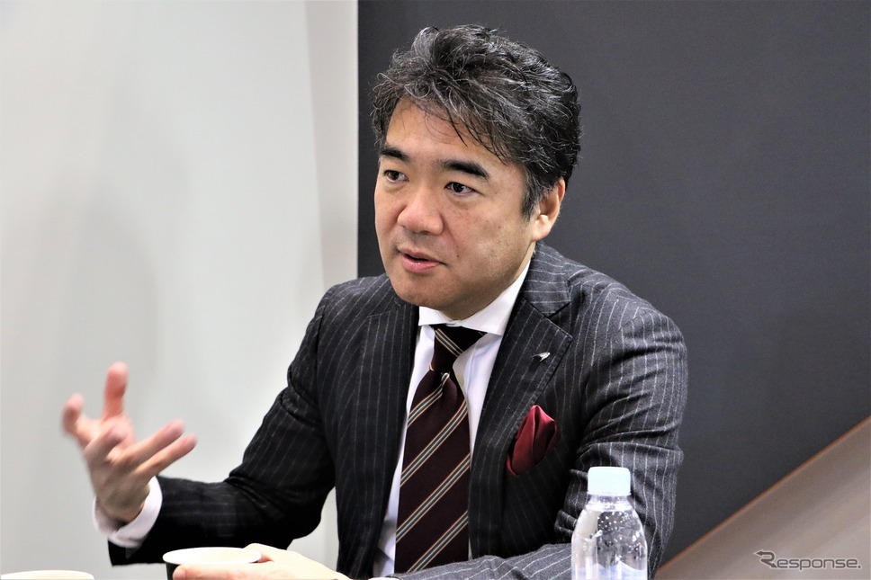 マクラーレン・オートモーティブ日本支社代表の正本嘉宏氏《撮影 内田千鶴子》