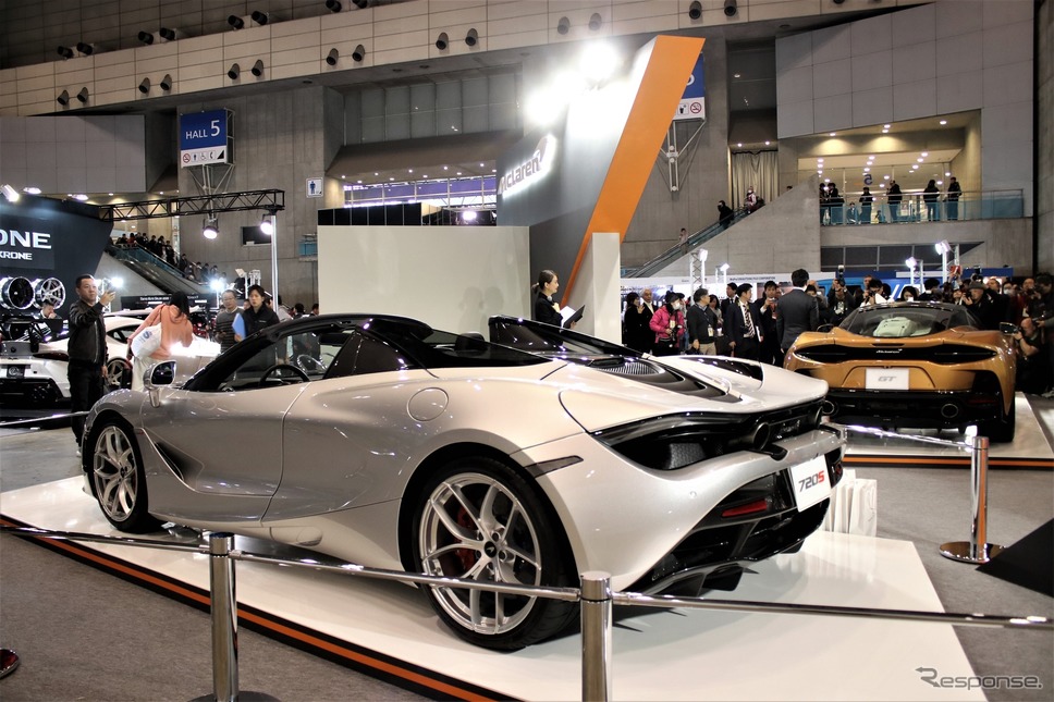 マクラーレン720Sスパイダー(東京オートサロン2020)《撮影 内田俊一》