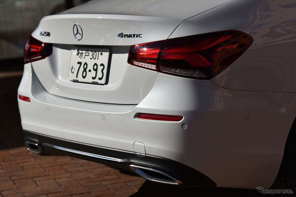 メルセデスベンツ Aクラスセダン(A250 4MATIC)《撮影 中野英幸》