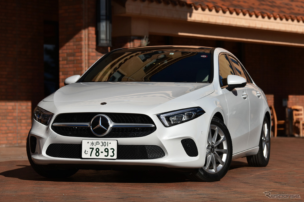 メルセデスベンツ Aクラスセダン(A250 4MATIC)《撮影 中野英幸》