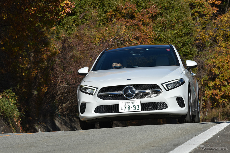 メルセデスベンツ Aクラスセダン(A250 4MATIC)《撮影 中野英幸》