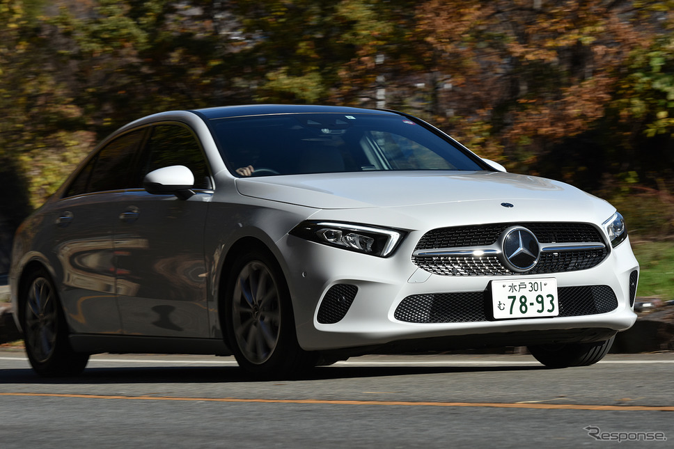 メルセデスベンツ Aクラスセダン(A250 4MATIC)《撮影 中野英幸》