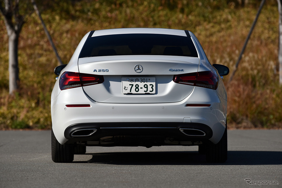 メルセデスベンツ Aクラスセダン(A250 4MATIC)《撮影 中野英幸》