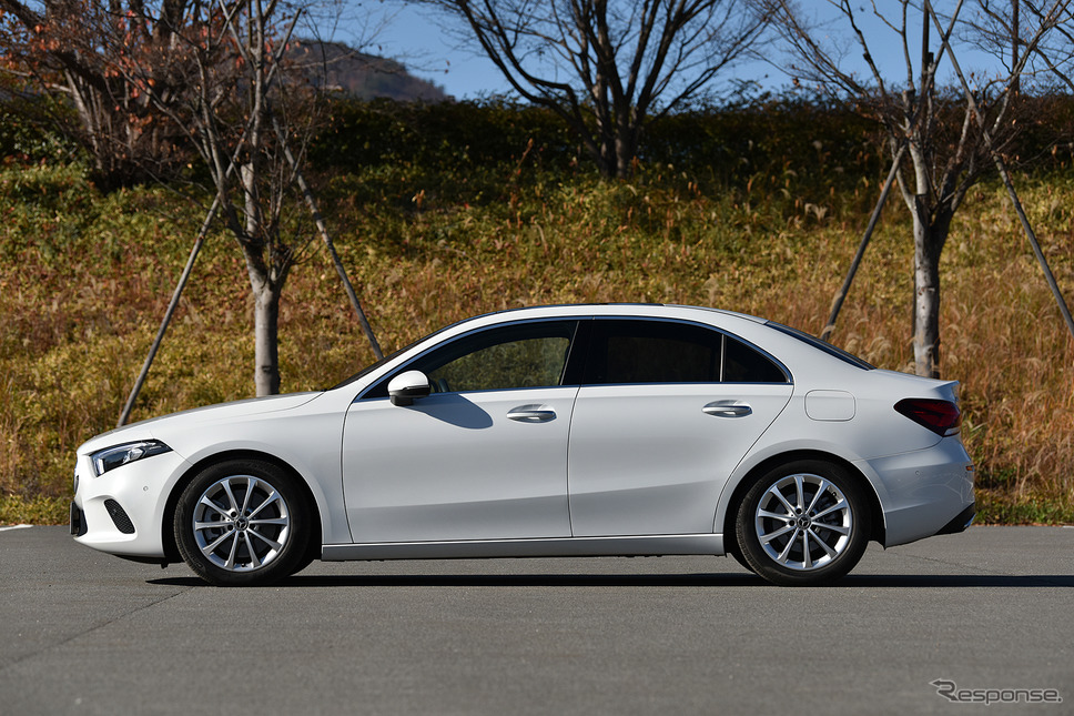 メルセデスベンツ Aクラスセダン(A250 4MATIC)《撮影 中野英幸》