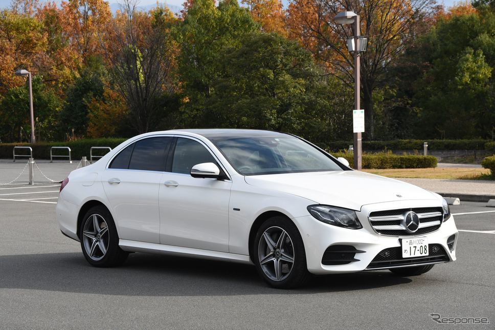 メルセデスベンツ E350de《撮影 諸星陽一》
