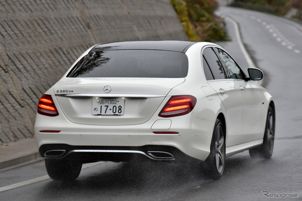 メルセデスベンツ E350de《撮影 中野英幸》