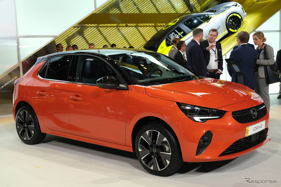 オペル・コルサEV(フランクフルトモーターショー2019)《photo (c) Getty Images》
