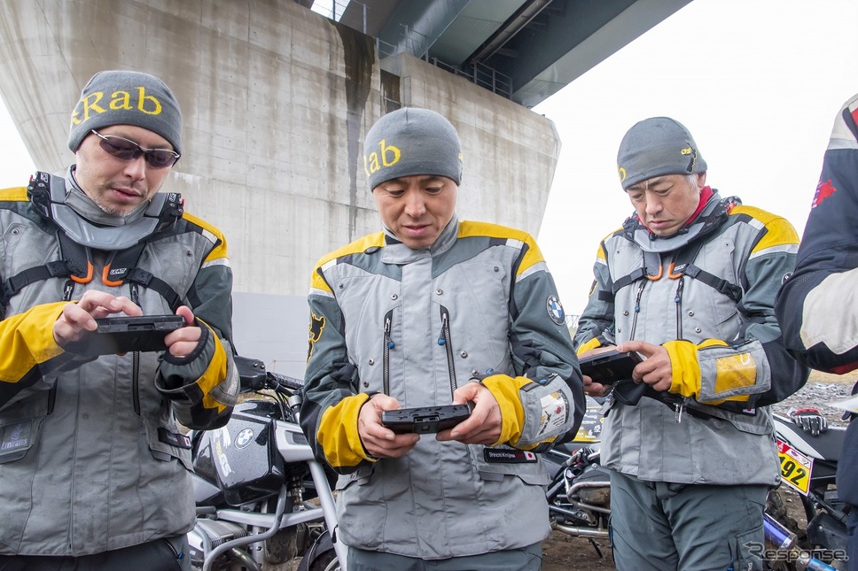 過去全大会で出題されているGPS競技。純正ナビを使用して。《撮影 矢島マーシャ》