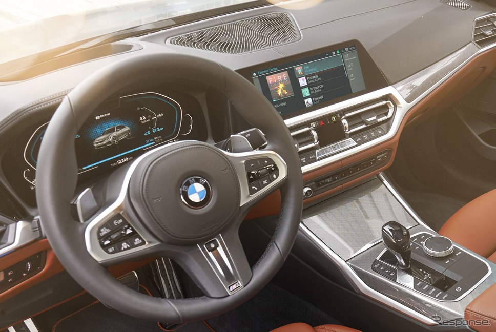 BMWグループの音楽ストリーミングサービスを車載化するための新開発プラットフォーム、「コネクテッドミュージック」《photo by BMW》