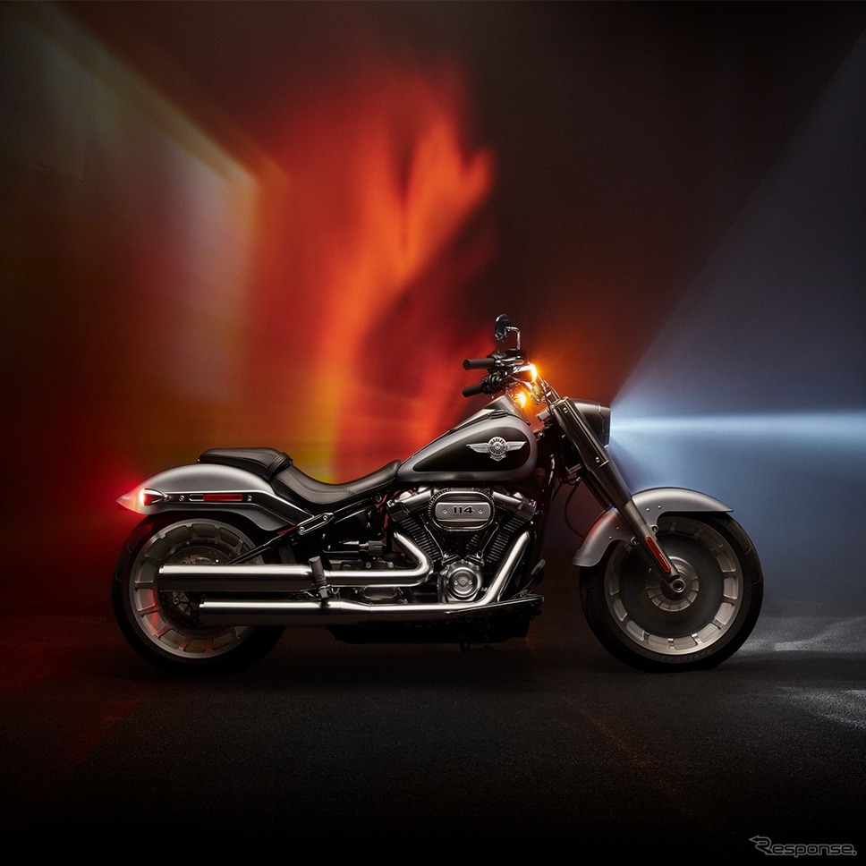 ハーレー・ファットボーイの2020年モデル(北米仕様)《photo by Harley-Davidson》
