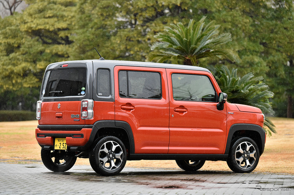 スズキ ハスラー 新型 ハイブリッドX(2WD)《撮影 中野英幸》