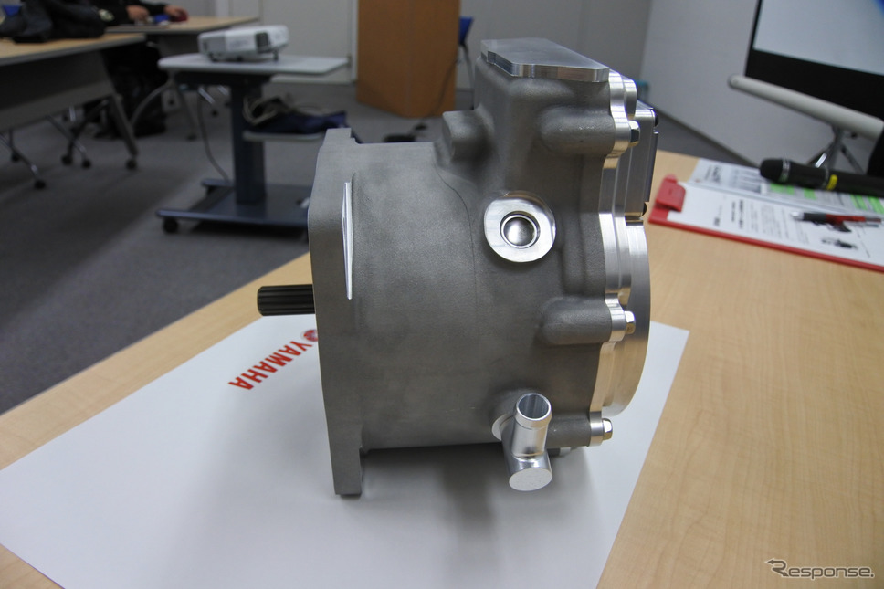 ヤマハ発動機 電動モーターユニット試作開発受託 説明会《撮影 小松哲也》