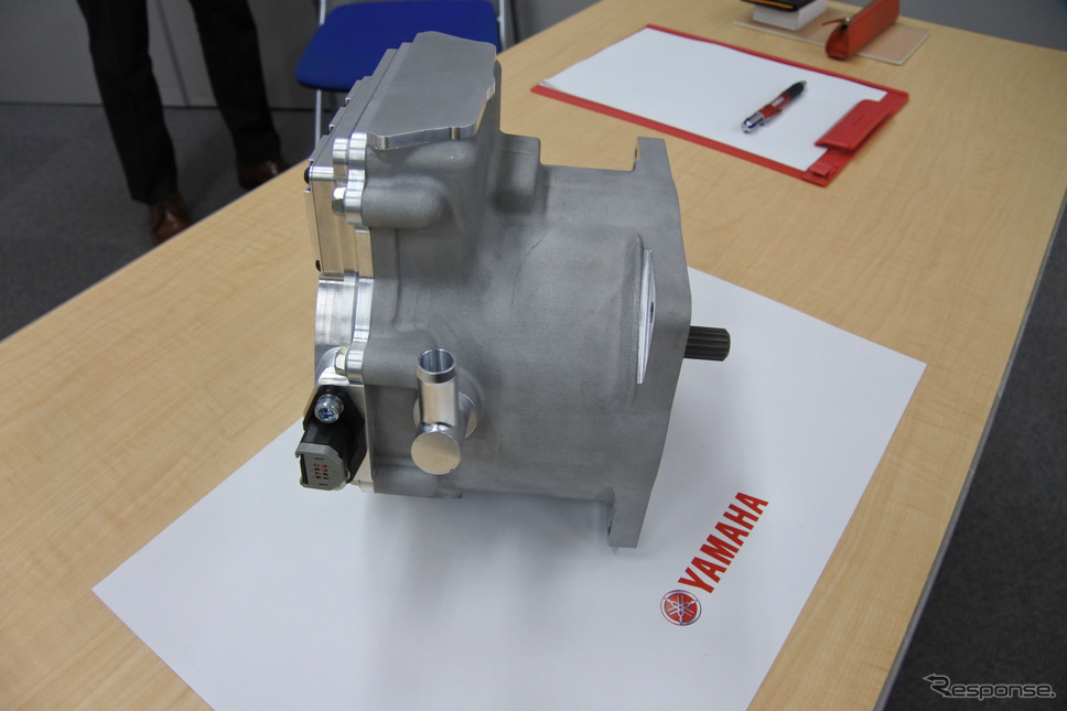 ヤマハ発動機 電動モーターユニット試作開発受託 説明会《撮影 小松哲也》
