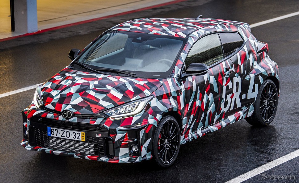 トヨタ GR ヤリスのプロトタイプ（欧州仕様車）《photo by Toyota》