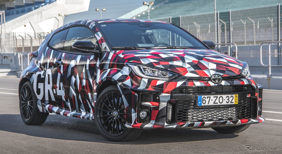 トヨタ GR ヤリスのプロトタイプ（欧州仕様車）《photo by Toyota》