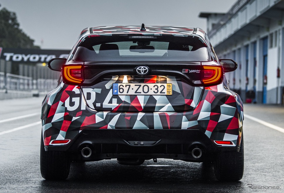 トヨタ GR ヤリスのプロトタイプ（欧州仕様車）《photo by Toyota》