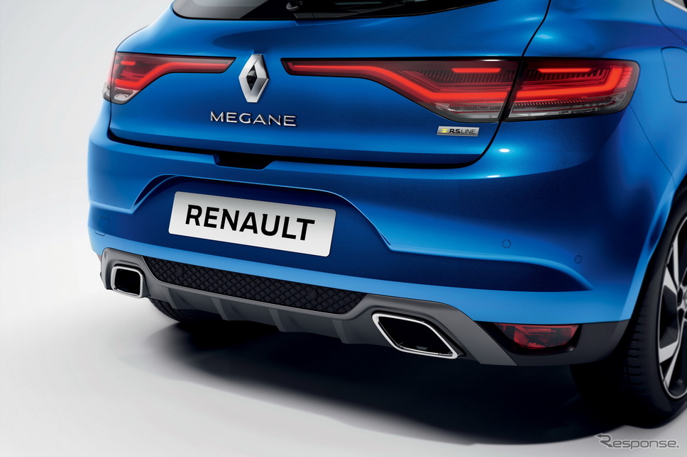 ルノー・メガーヌ 改良新型のR.S.ライン《photo by Renault》