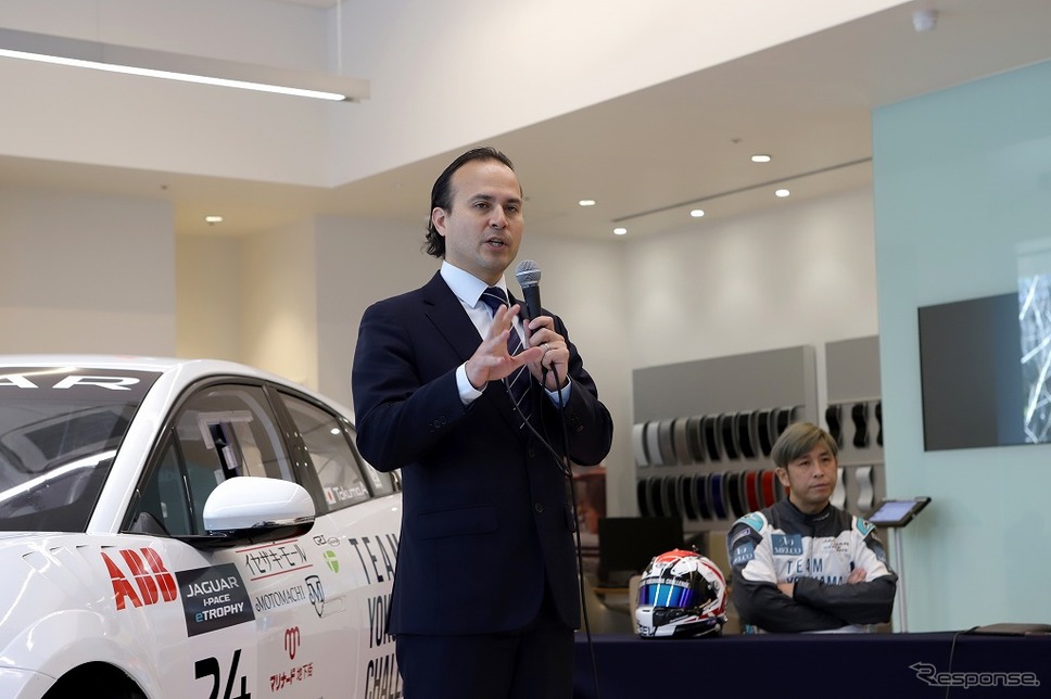 ジャガー I-PACE eトロフィ《画像:ジャガー・ランドローバー・ジャパン》
