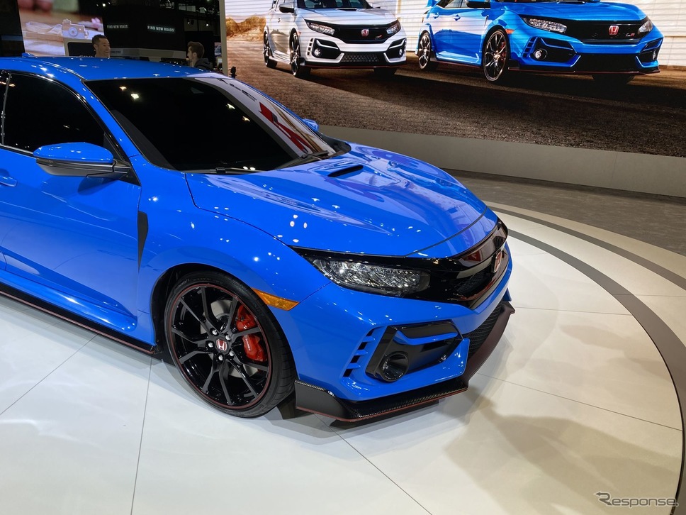 ホンダ・シビック・タイプR 改良新型の北米仕様(シカゴモーターショー2020)《photo by Honda》