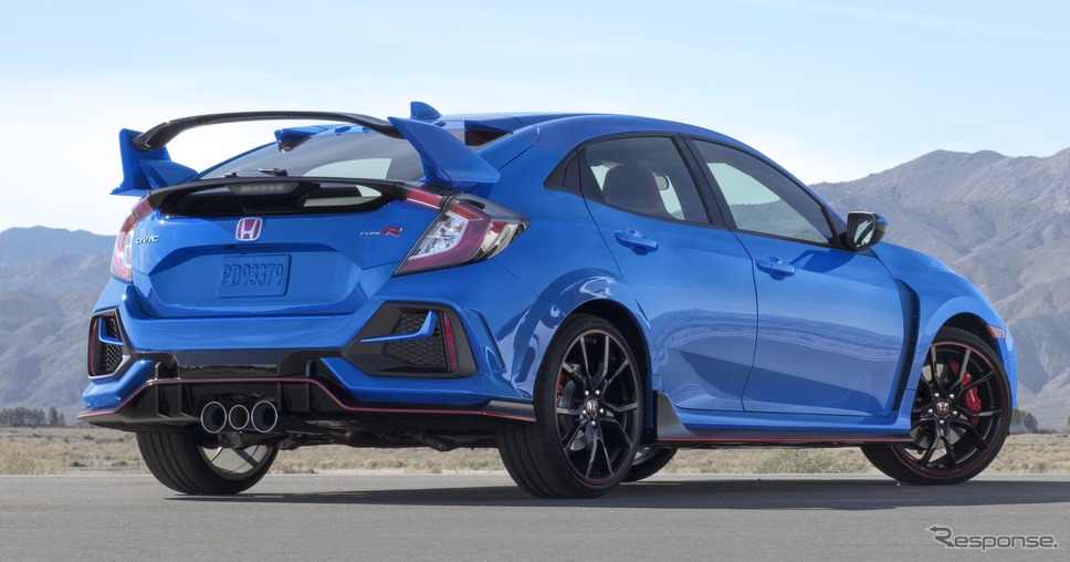 ホンダ・シビック・タイプR 改良新型(北米仕様)《photo by Honda》
