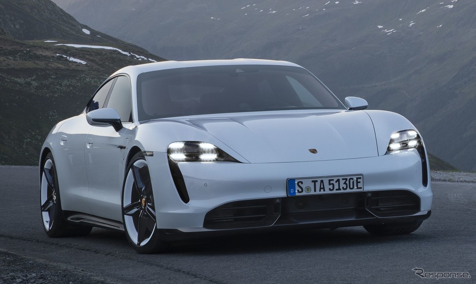 ポルシェ・タイカン(欧州仕様)《photo by Porsche》