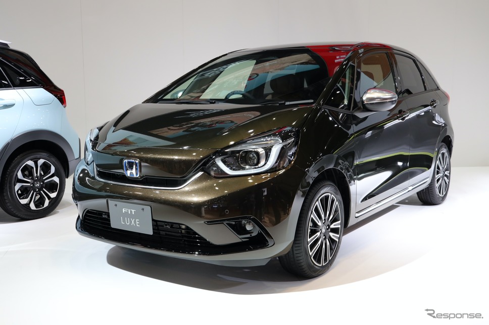フィットLUXE(東京モーターショー2019)《撮影 愛甲武司》