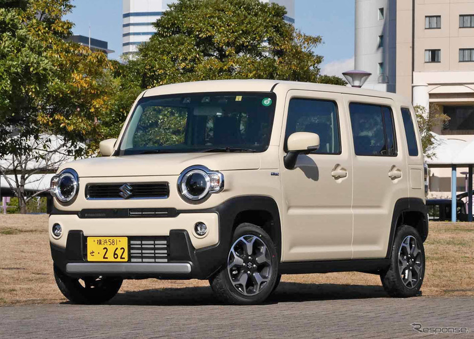 スズキ ハスラー 新型(ハイブリッドターボ X)撮影 中村孝仁
