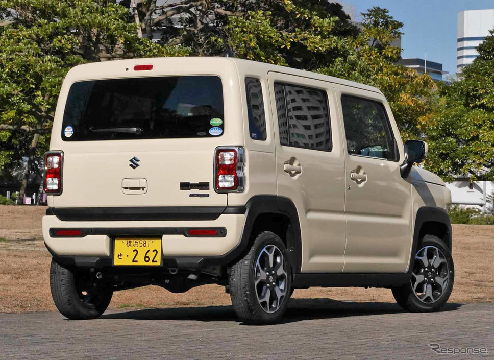 スズキ ハスラー 新型(ハイブリッドターボ X)撮影 中村孝仁