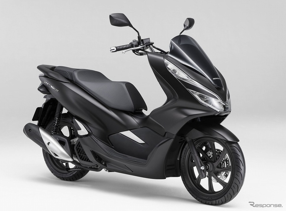 ホンダ PCX150＜ABS＞（マットギャラクシーブラックメタリック）《画像：本田技研工業》