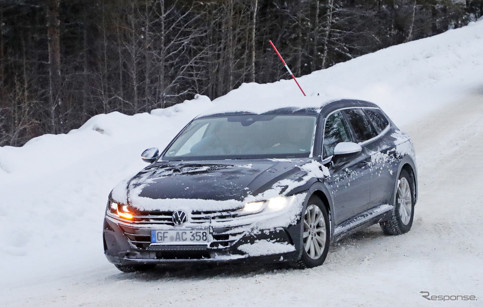 VW アルテオン シューティングブレーク 開発車両(スクープ写真)《APOLLO NEWS SERVICE》