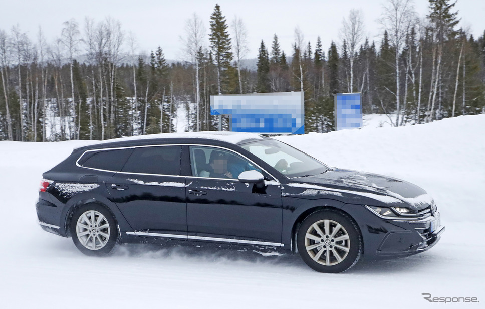 VW アルテオン シューティングブレーク 開発車両(スクープ写真)《APOLLO NEWS SERVICE》