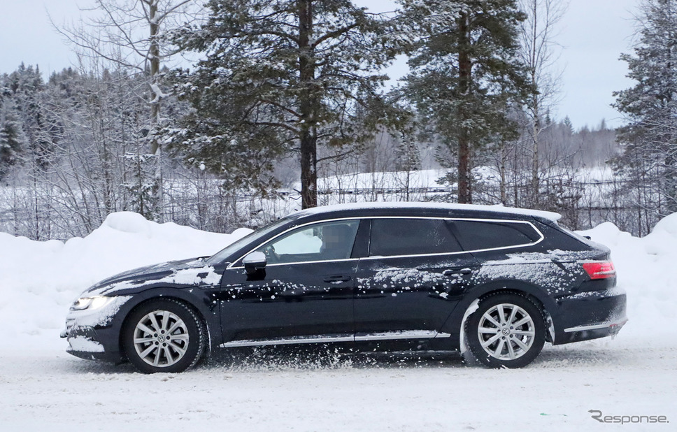 VW アルテオン シューティングブレーク 開発車両(スクープ写真)《APOLLO NEWS SERVICE》