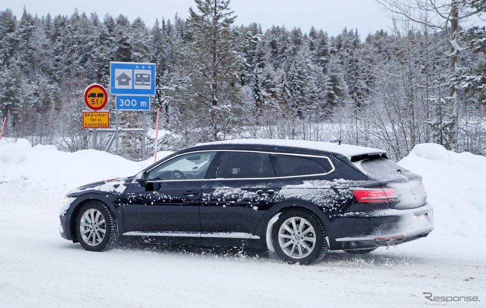 VW アルテオン シューティングブレーク 開発車両(スクープ写真)《APOLLO NEWS SERVICE》