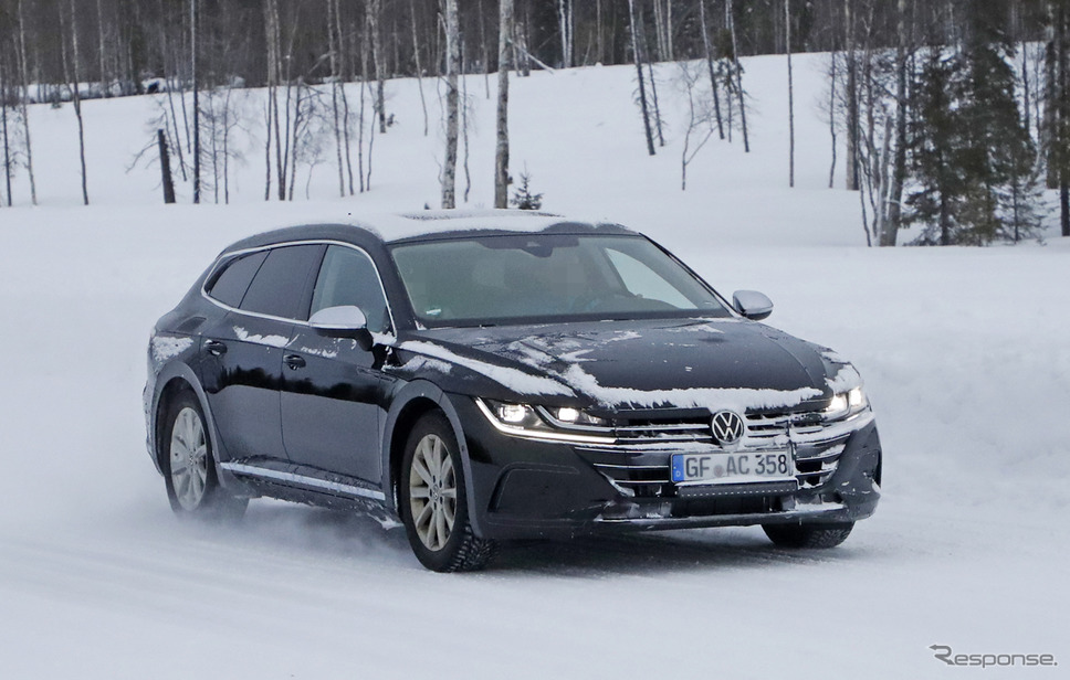 VW アルテオン シューティングブレーク 開発車両(スクープ写真)《APOLLO NEWS SERVICE》
