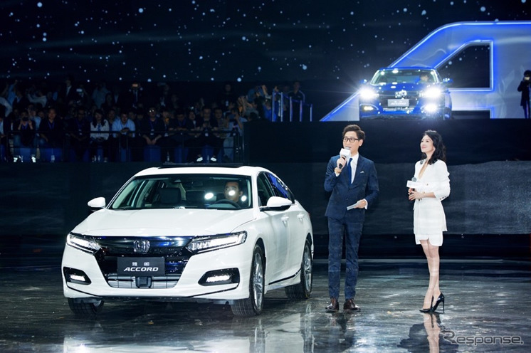 ホンダ・アコード 新型の中国仕様(北京モーターショー2018)《photo by Honda》
