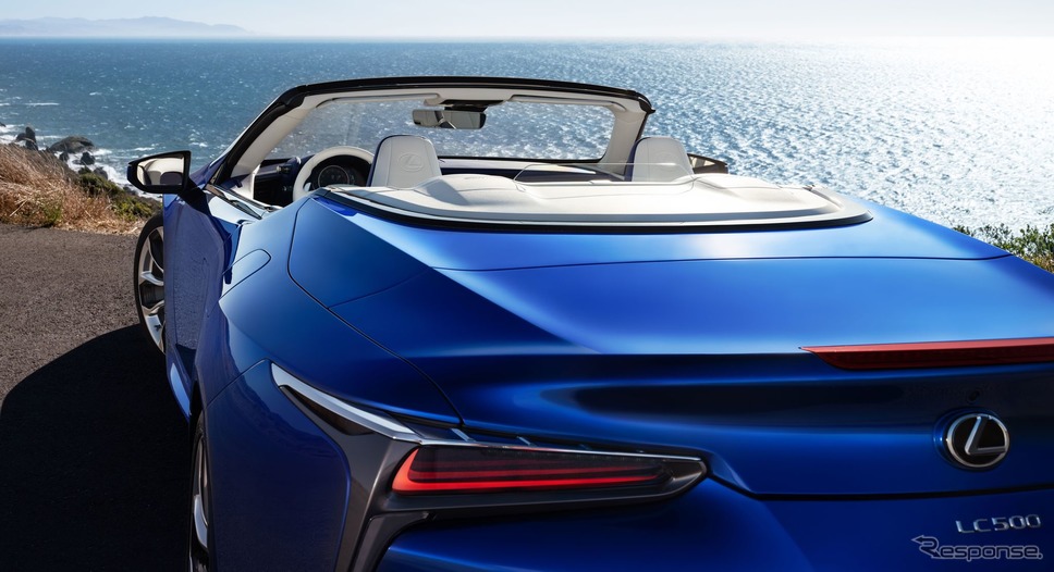 レクサスLC500コンバーチブル《photo by Lexus》