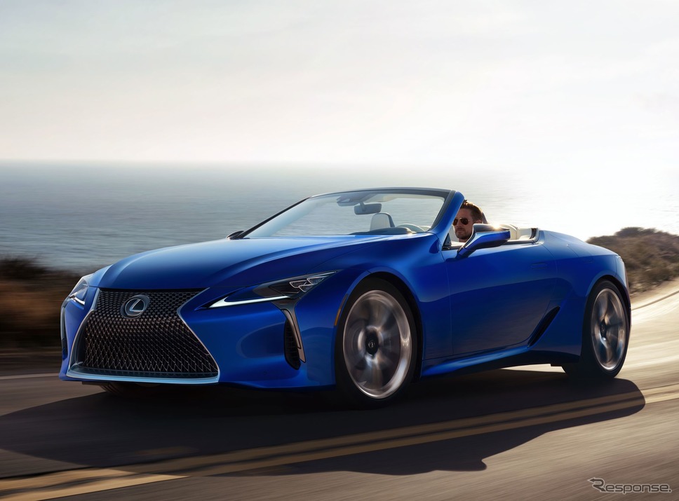 レクサスLC500コンバーチブル《photo by Lexus》