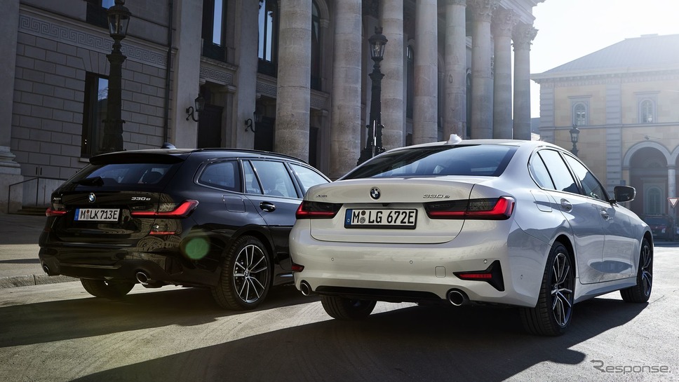BMW 3シリーズ 新型のPHV《photo by BMW》