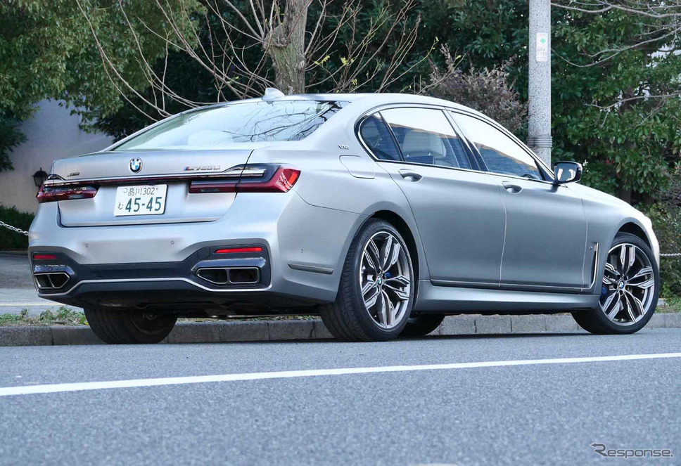 BMW 7シリーズ 新型（M760i xDrive）撮影　中村孝仁