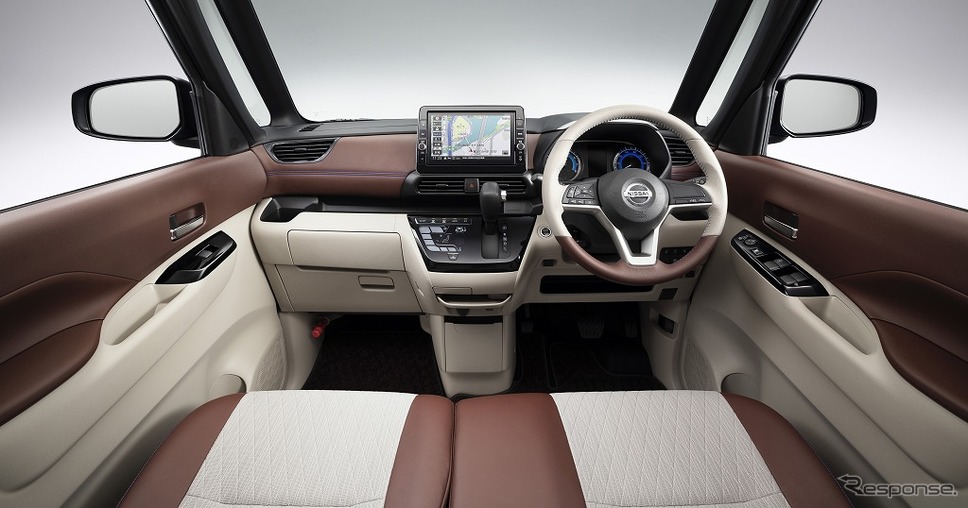 【日産 ルークス 新型】大人4人がくつろげる室内空間…3月19日発売、価格は141万5700円より《画像 日産自動車》