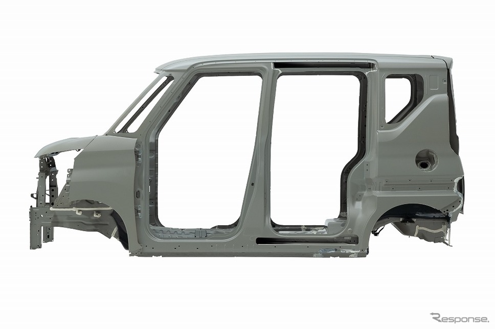 高強度ボディ 歩行者傷害軽減ボディ《画像 日産自動車》