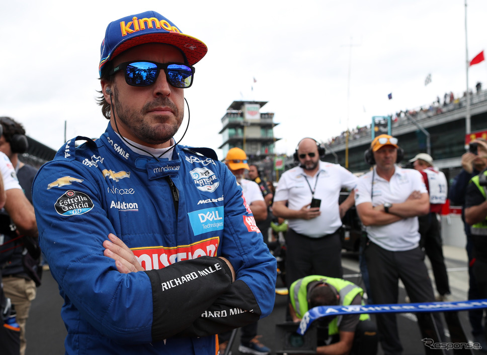 フェルナンド・アロンソ(2019年インディ500挑戦時)《写真提供 INDYCAR》