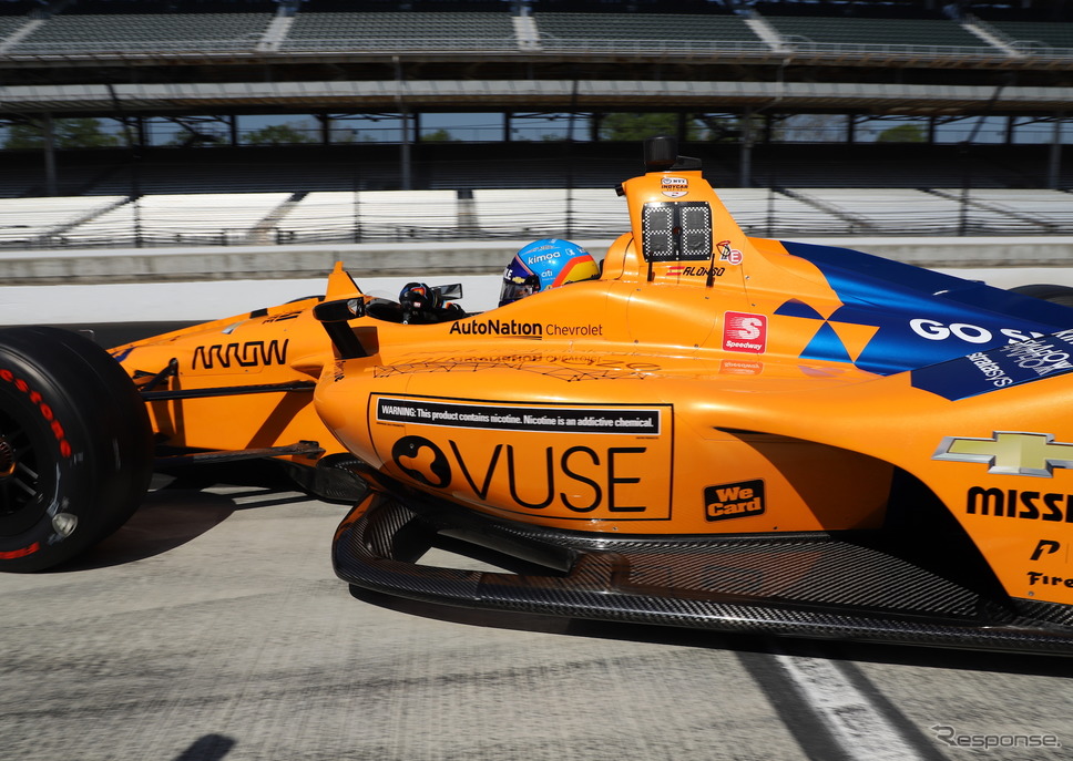 フェルナンド・アロンソ(2019年インディ500挑戦時)《写真提供 INDYCAR》