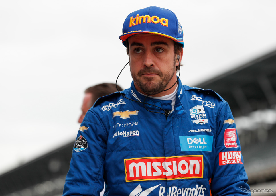 フェルナンド・アロンソ(2019年インディ500挑戦時)《写真提供 INDYCAR》