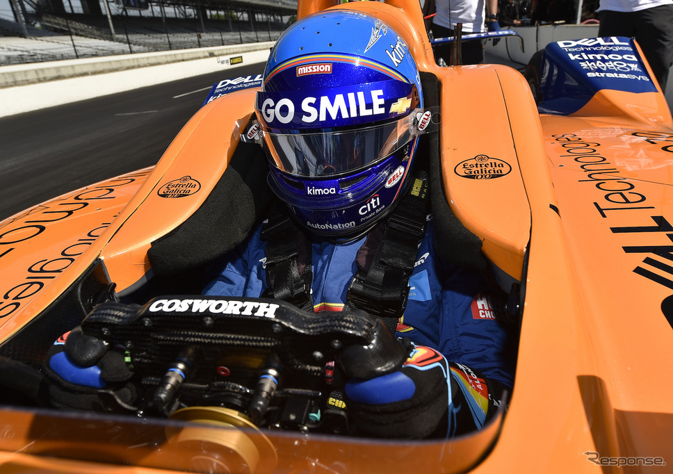 フェルナンド・アロンソ(2019年インディ500挑戦時)《写真提供 INDYCAR》